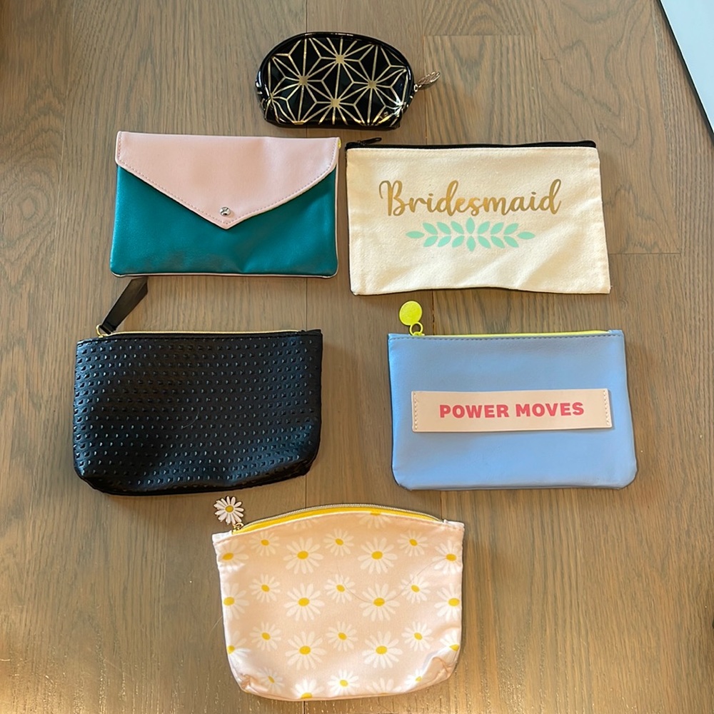 Makeup pouches!